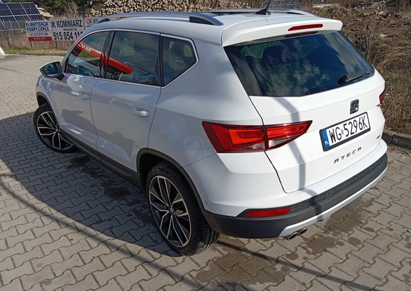 Seat Ateca cena 79900 przebieg: 94250, rok produkcji 2016 z Garwolin małe 22